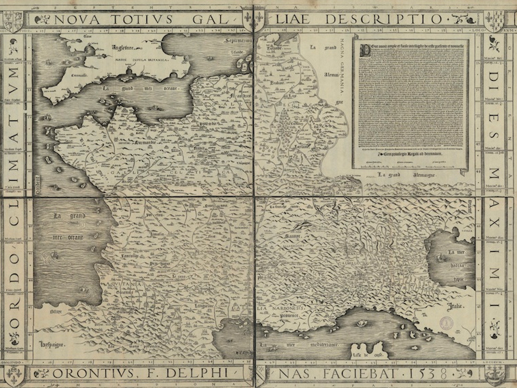 carte d'Oronce Finé