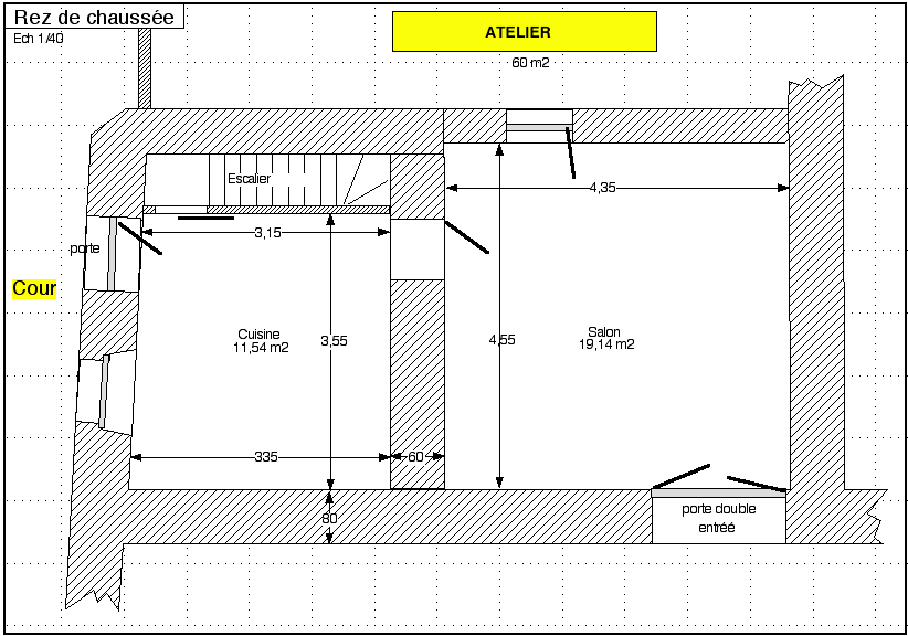 la loge du huchier le plan gite de l'Yone