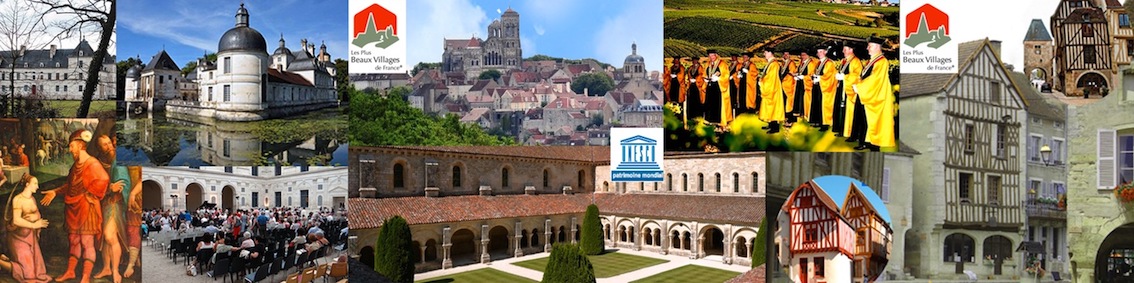 Bienvenue en Bourgogne hébergement, gites, circuits touristiques, œnotourisme